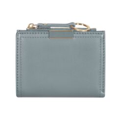 Cartera Delia W 652 azul de curpiel, vista frontal