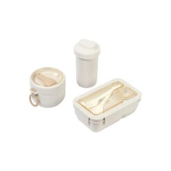 Lonchera con contenedores Suluq - BEIGE