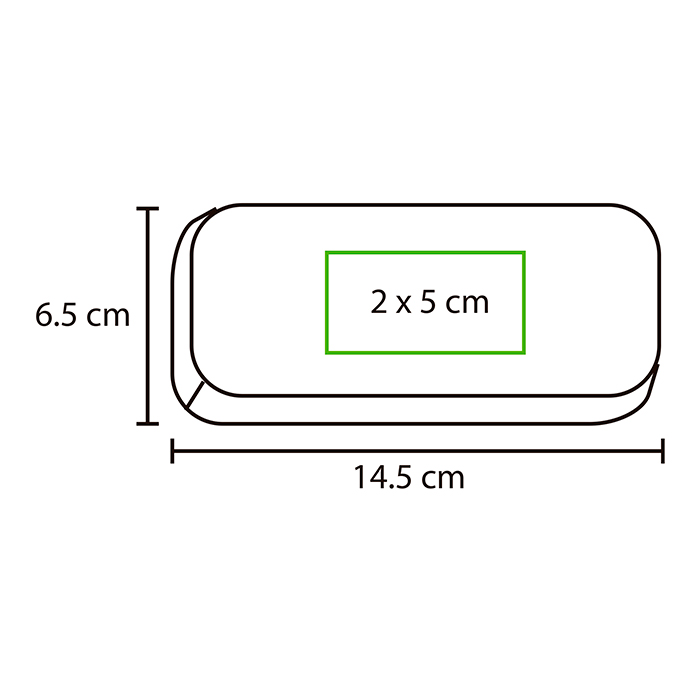 ESTUCHE METÁLICO RECTANGULAR · Foto 2