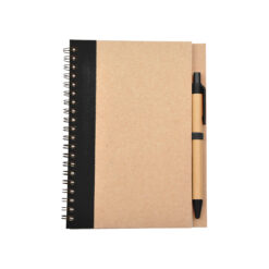 Libreta ecológica Milán - NEGRO