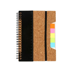 Libreta tipo corcho - NEGRO