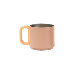 Taza Habo - ROSA METALICO