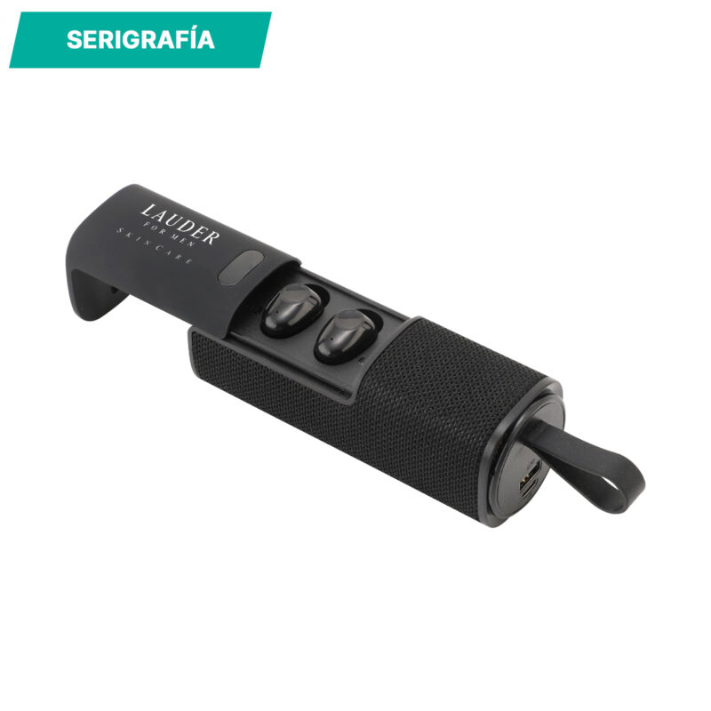 POWER BANK CON BOCINA Y AUDIFONOS BILA · Foto 2