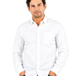 Camisa dobby · VLANK · Caballero BLANCO