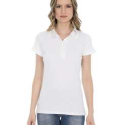 Polo supreme dama · OPTIMA · Dama Blanco