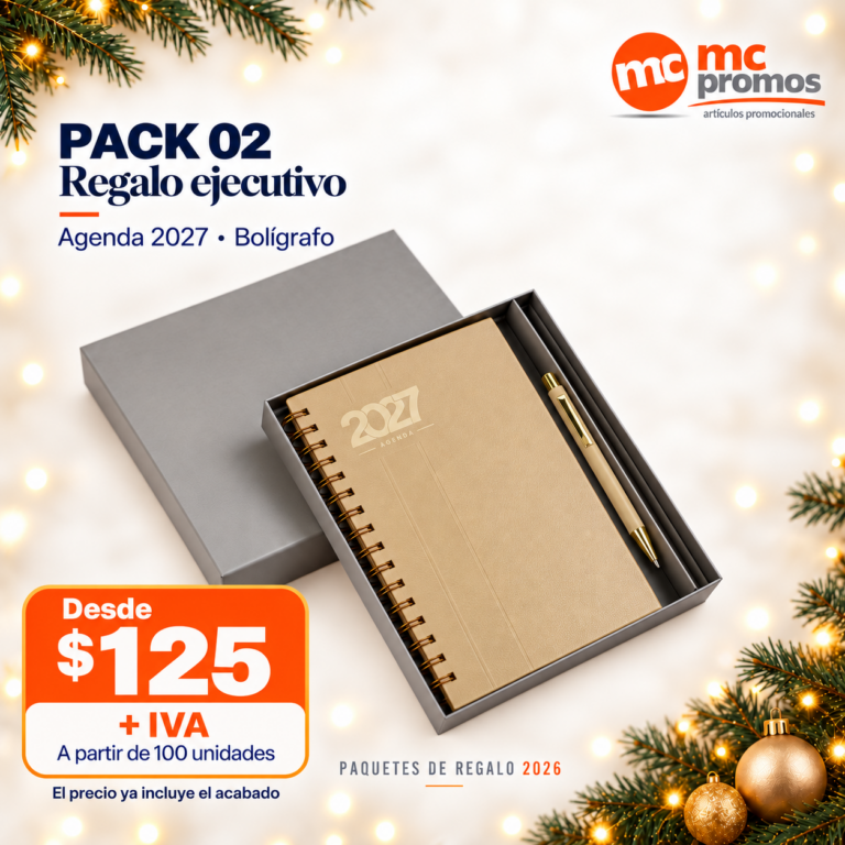 Articulos Promocionales Monterrey 20+ Años De Experiencia en Promocionales. 26 PACK 02 — paquete de regalo 2026
