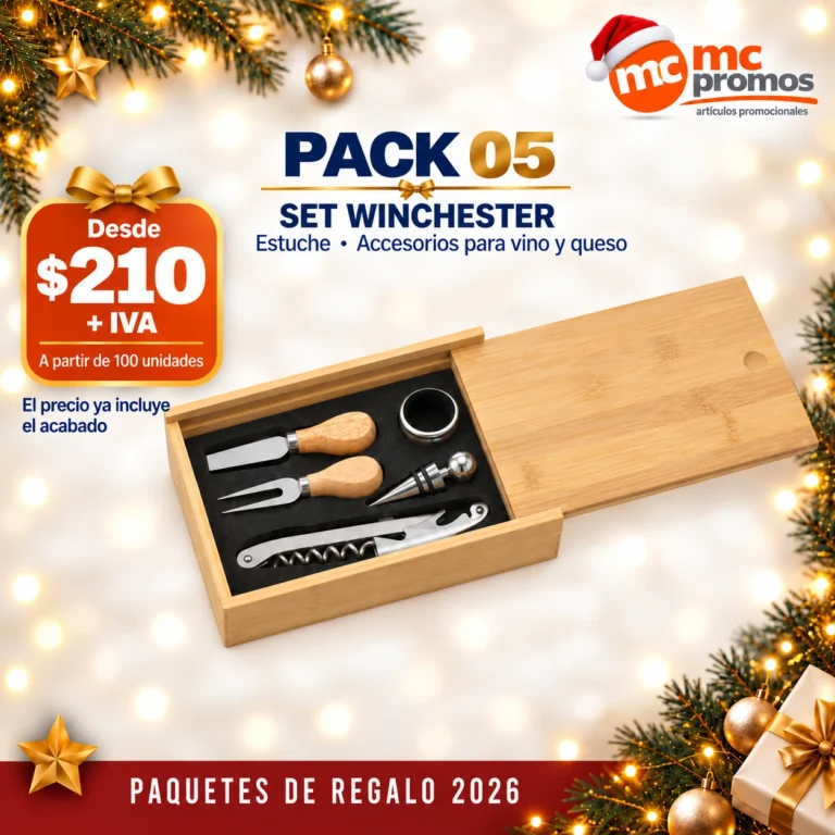 PACK 05 · SET WINCHESTER — paquete de regalo 2026
