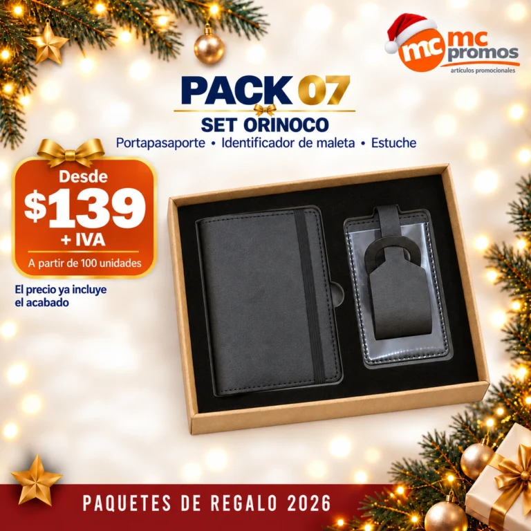PACK 07 · SET ORINOCO — paquete de regalo 2026