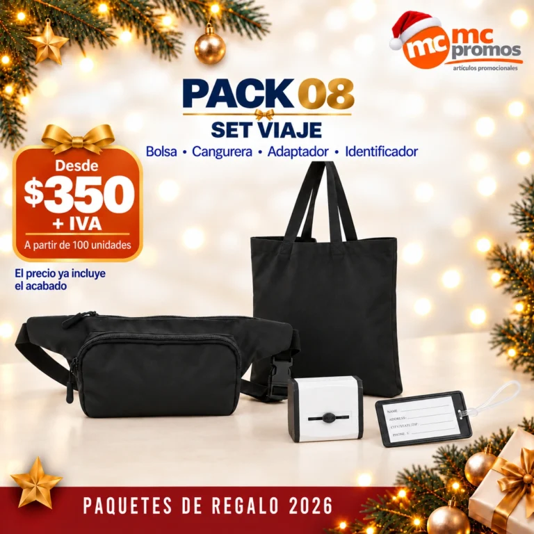 PACK 08 · SET VIAJE — paquete de regalo 2026