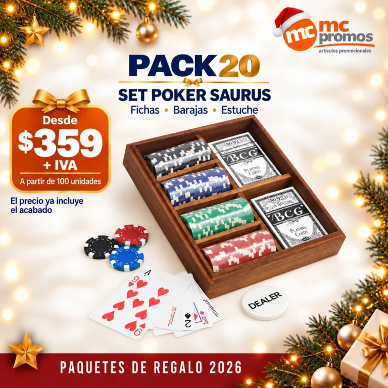 PACK 20 · SET SAURUS — paquete de regalo 2026