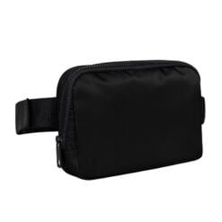 BOLSA CANGURERA JAMES — NEGRO