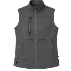 CHALECO SOFTSHELL RECICLADO UNISEX 8100U CARBON