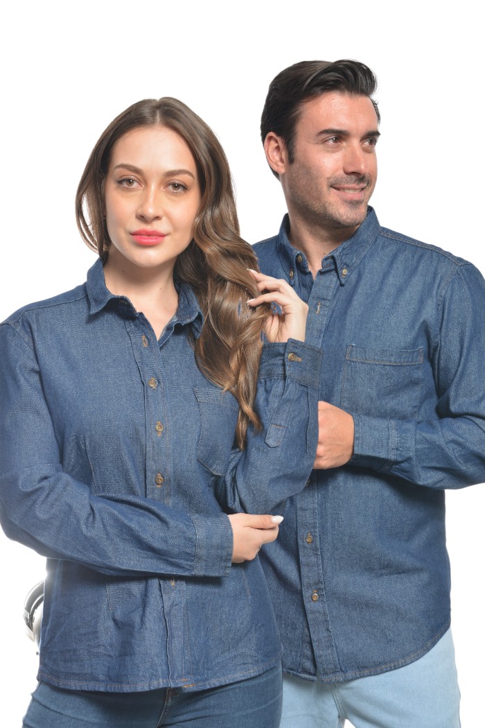 CAMISA MEZCLILLA PREZENZA CAMISA MEZCLILLA Prezenza