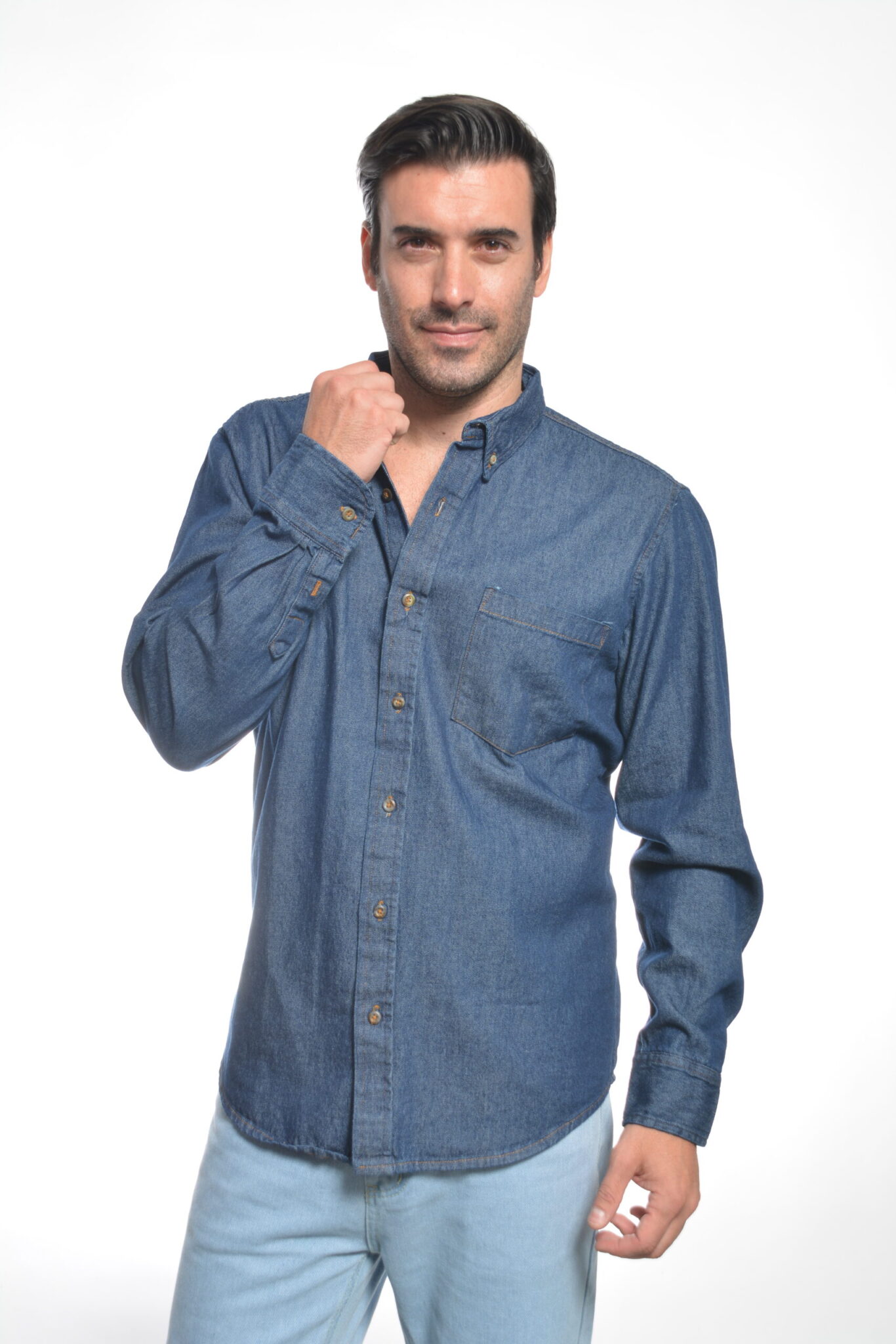 CAMISA MEZCLILLA PREZENZA CAMISA MEZCLILLA Prezenza